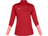Under Armour Womens Locker Half Zip Apparel - Quick-Drying with Anti-Odor Technology