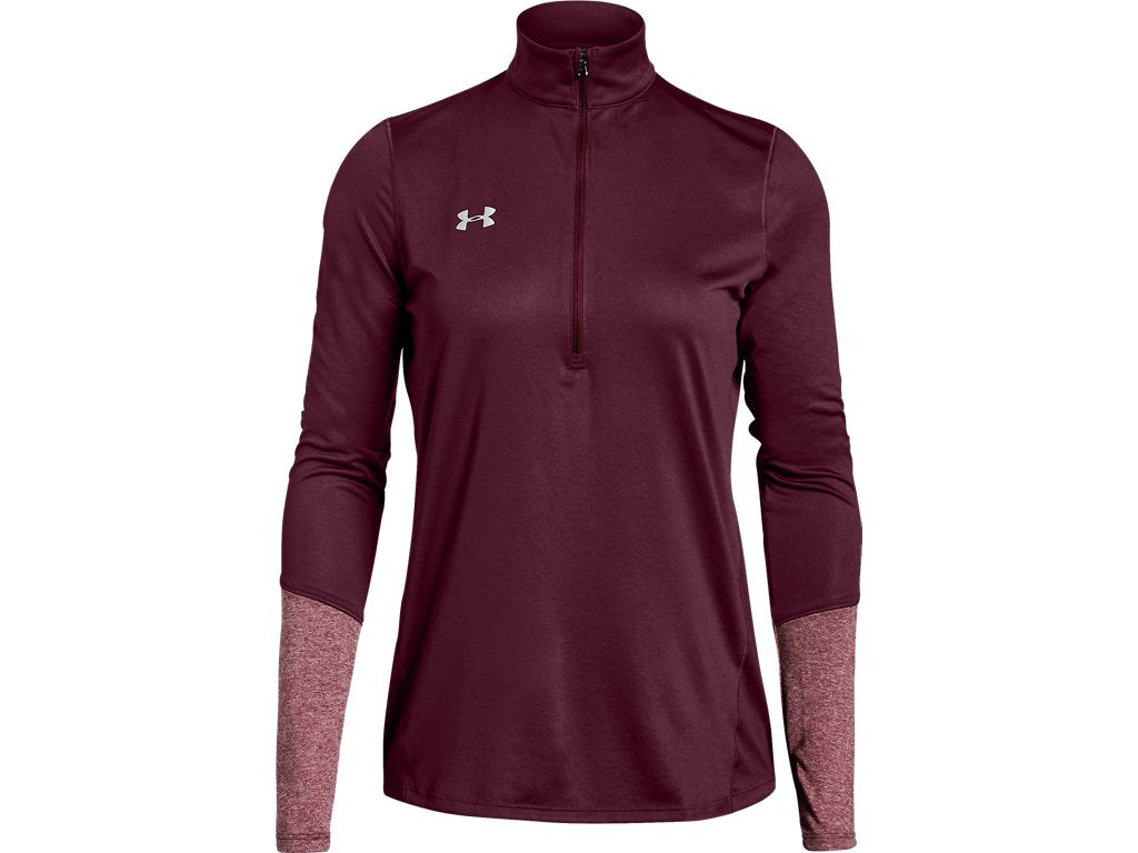 Under Armour Womens Locker Half Zip Apparel - Quick-Drying with Anti-Odor Technology