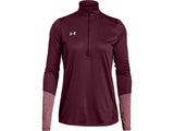Under Armour Womens Locker Half Zip Apparel - Quick-Drying with Anti-Odor Technology