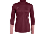 Under Armour Womens Locker Half Zip Apparel - Quick-Drying with Anti-Odor Technology