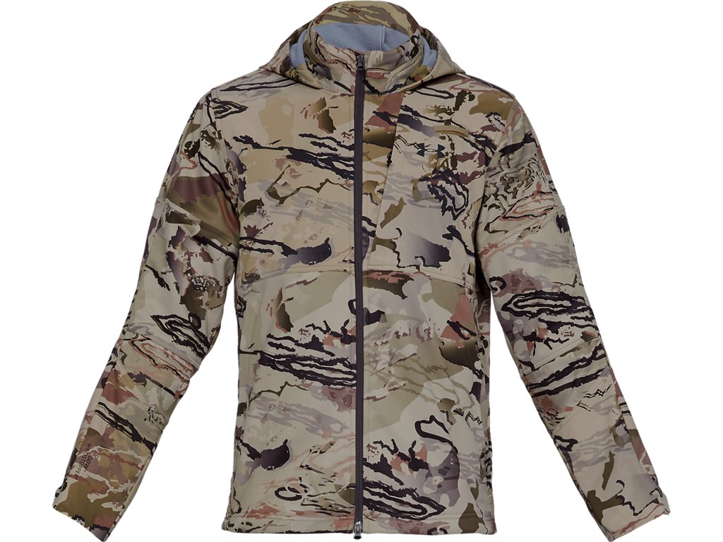 Under Armour Mens Ridge Reaper Infil Ops Windstopper Jacket - Breathable and Windproof