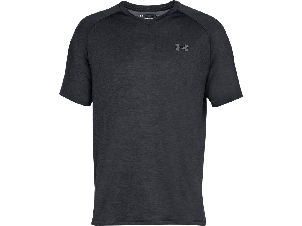 Under Armour Mens UA Tech V-Neck Short Sleeve Shirt - Quick-Drying