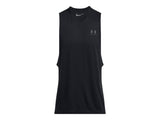 Under Armour Mens Left Chest Cut-Off Tank - Quick-Drying