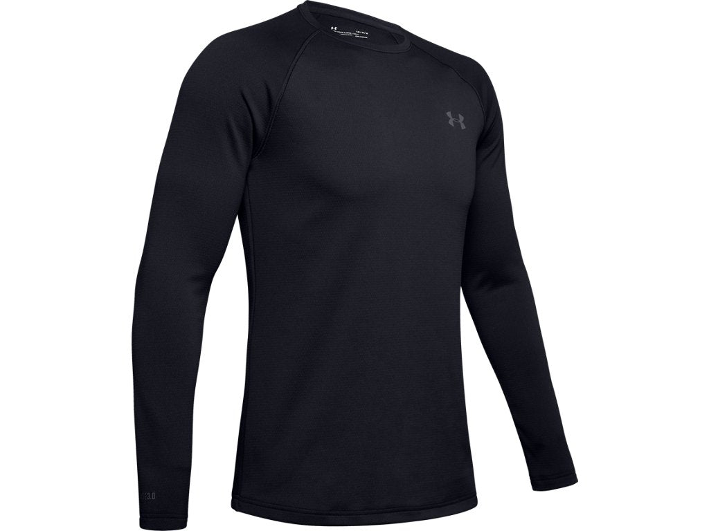 Under Armour Mens Base 3.0 Crew Long Sleeve - Cold Weather Performance Baselayer