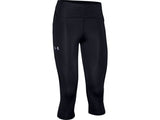 Under Armour Womens Fly Fast Capri Tights - Quick-Drying and Sweat-Wicking