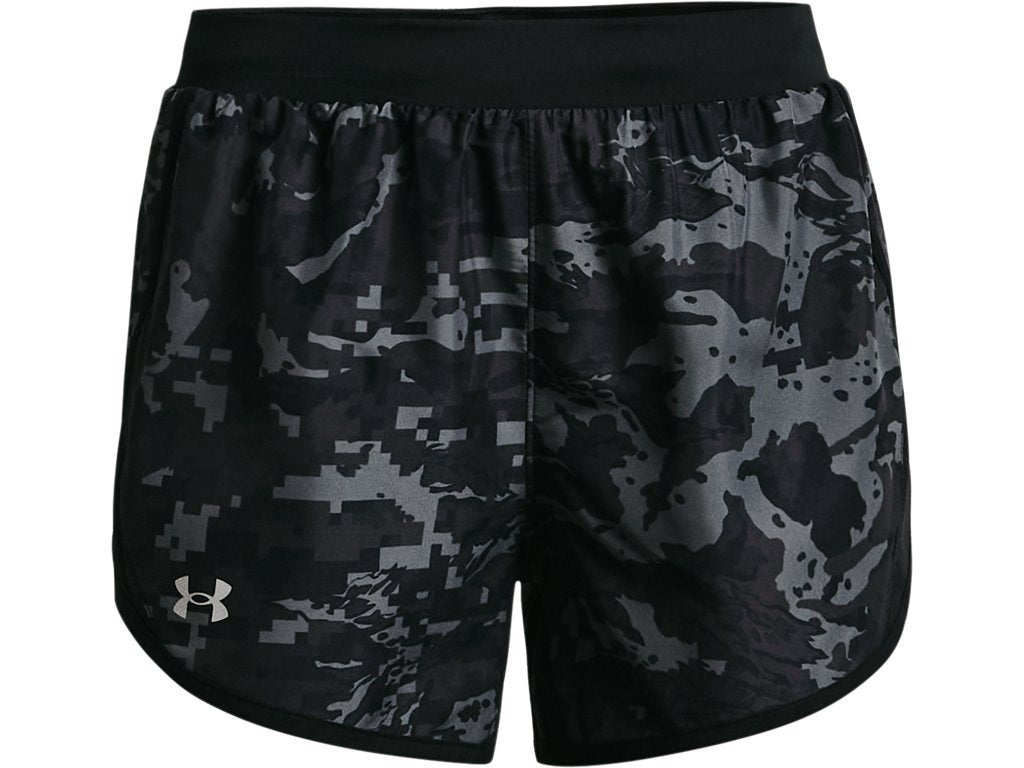 Under Armour Womens Fly-By 2.0 Printed Shorts Apparel - Super Breathable