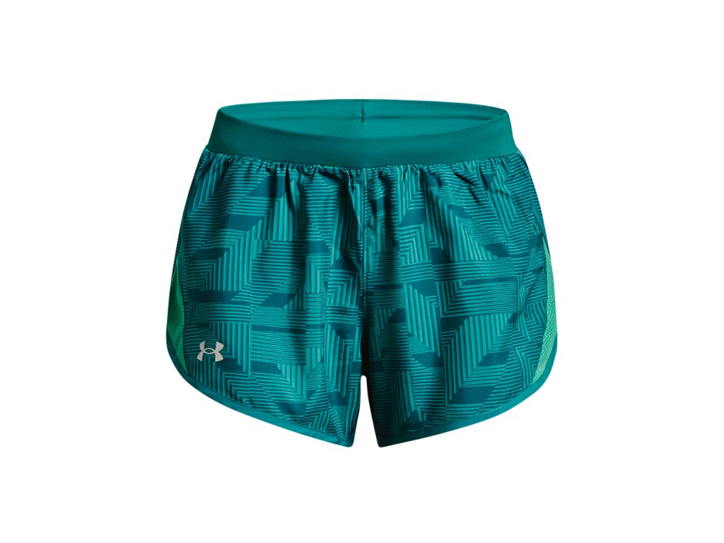 Under Armour Womens Fly-By 2.0 Printed Shorts Apparel - Super Breathable