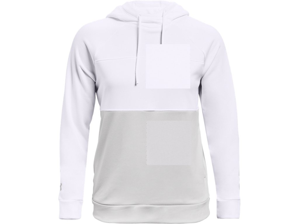 Under Armour Women's Qualifier Fleece Blocked Hoodie Apparel - Sweat Wicking