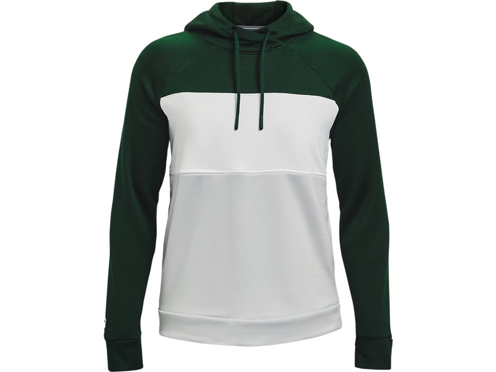 Under Armour Women's Qualifier Fleece Blocked Hoodie Apparel - Sweat Wicking
