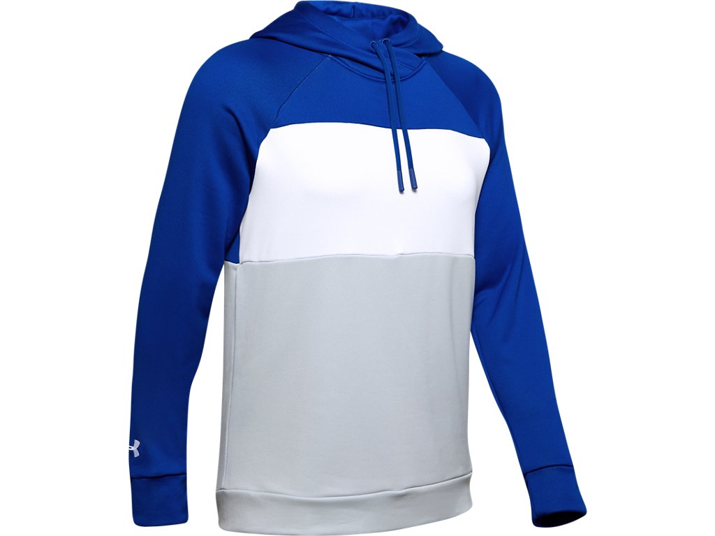 Under Armour Women's Qualifier Fleece Blocked Hoodie Apparel - Sweat Wicking