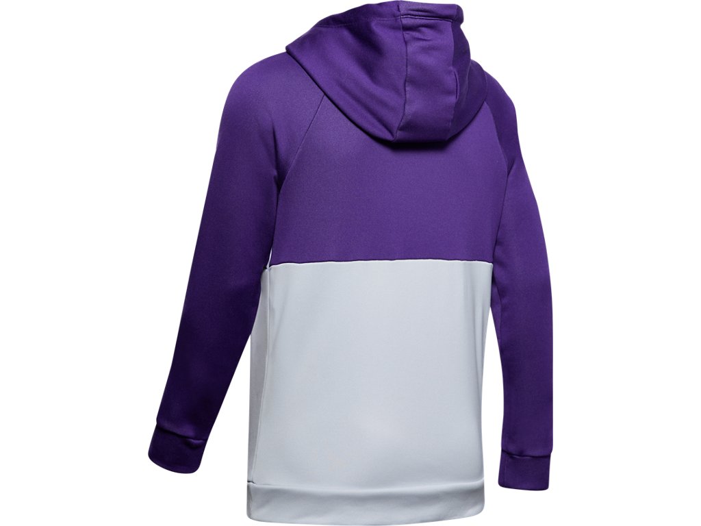 Under Armour Women's Qualifier Fleece Blocked Hoodie Apparel - Sweat Wicking
