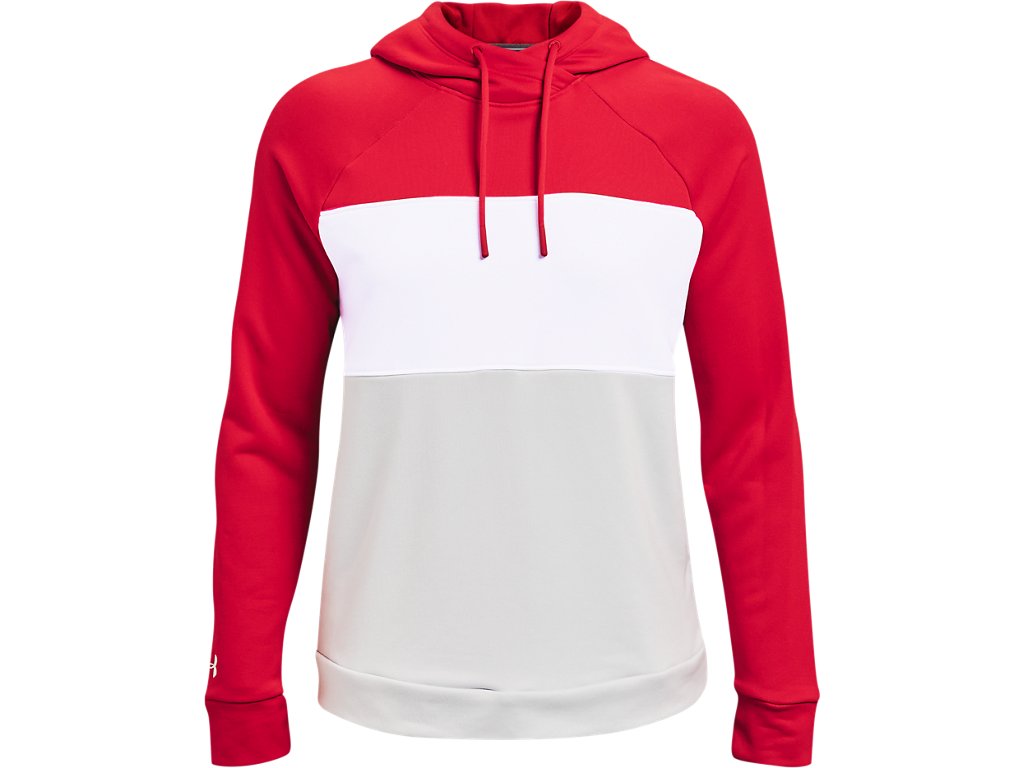 Under Armour Women's Qualifier Fleece Blocked Hoodie Apparel - Sweat Wicking