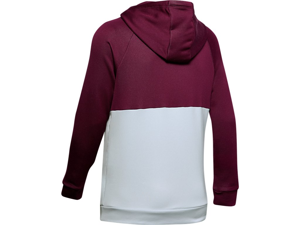 Under Armour Women's Qualifier Fleece Blocked Hoodie Apparel - Sweat Wicking