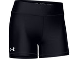 Under Armour Womens Team Shorty 4in Shorts - Super-Light HeatGear Fabric