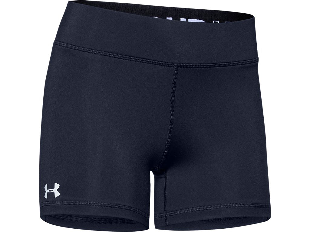 Under Armour Womens Team Shorty 4in Shorts - Super-Light HeatGear Fabric