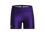 Under Armour Womens Team Shorty 4in Shorts - Super-Light HeatGear Fabric