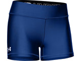 Under Armour Womens Team Shorty Shorts - Super-Light HeatGear Fabric