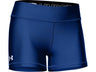 Under Armour Womens Team Shorty Shorts - Super-Light HeatGear Fabric