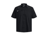Under Armour Men's UA Motivator Coach's Button Up Shirt - Stain-Resistant and Breathable