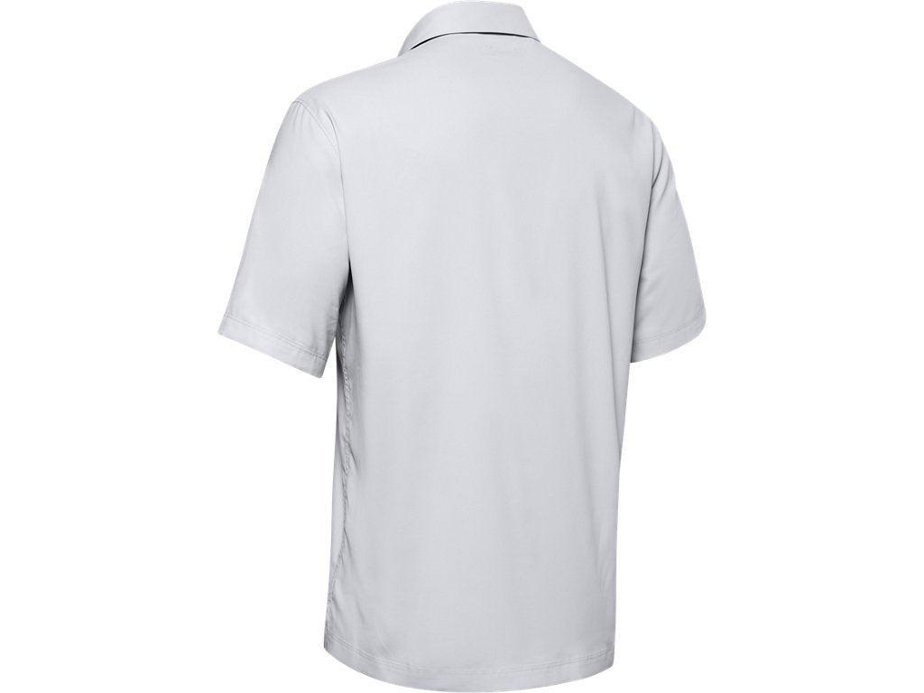 Under Armour Men's UA Motivator Coach's Button Up Shirt - Stain-Resistant and Breathable