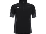 Under Armour Boys Squad Short Sleeve ¼ Zip Apparel - Water Repellent