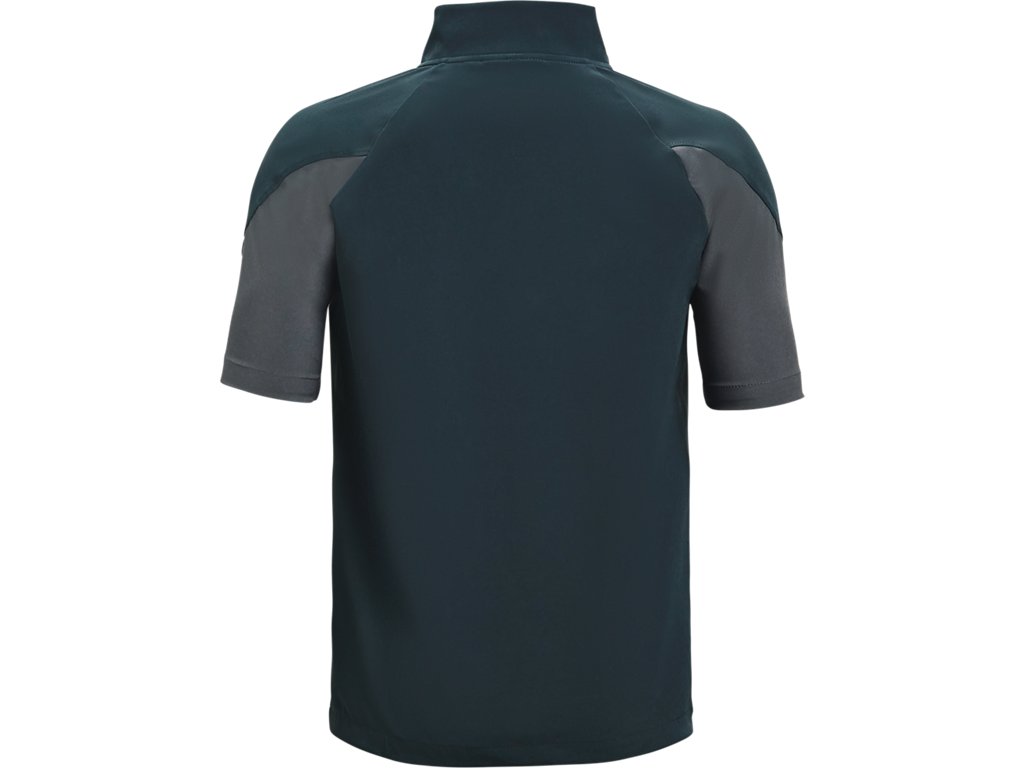 Under Armour Boys Squad Short Sleeve ¼ Zip Apparel - Water Repellent