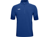 Under Armour Boys Squad Short Sleeve ¼ Zip Apparel - Water Repellent