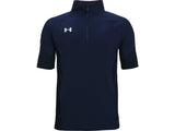 Under Armour Boys Squad Short Sleeve ¼ Zip Apparel - Water Repellent