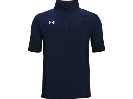 Under Armour Boys Squad Short Sleeve ¼ Zip Apparel - Water Repellent