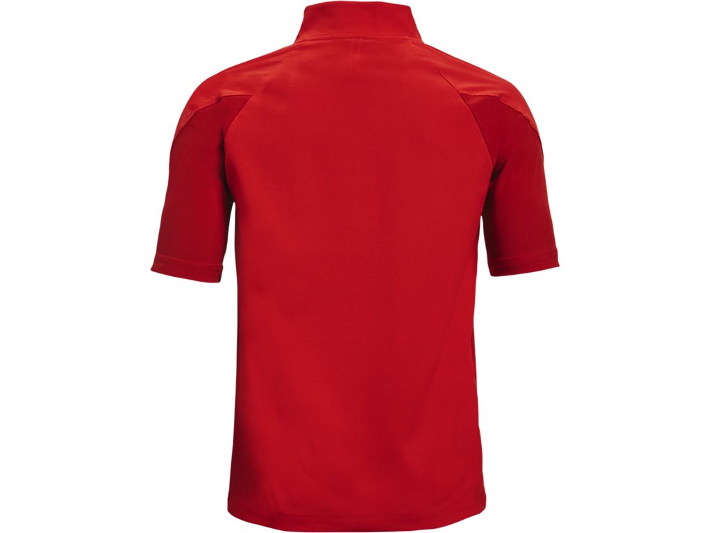 Under Armour Boys Squad Short Sleeve ¼ Zip Apparel - Water Repellent