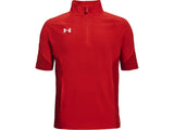 Under Armour Boys Squad Short Sleeve ¼ Zip Apparel - Water Repellent