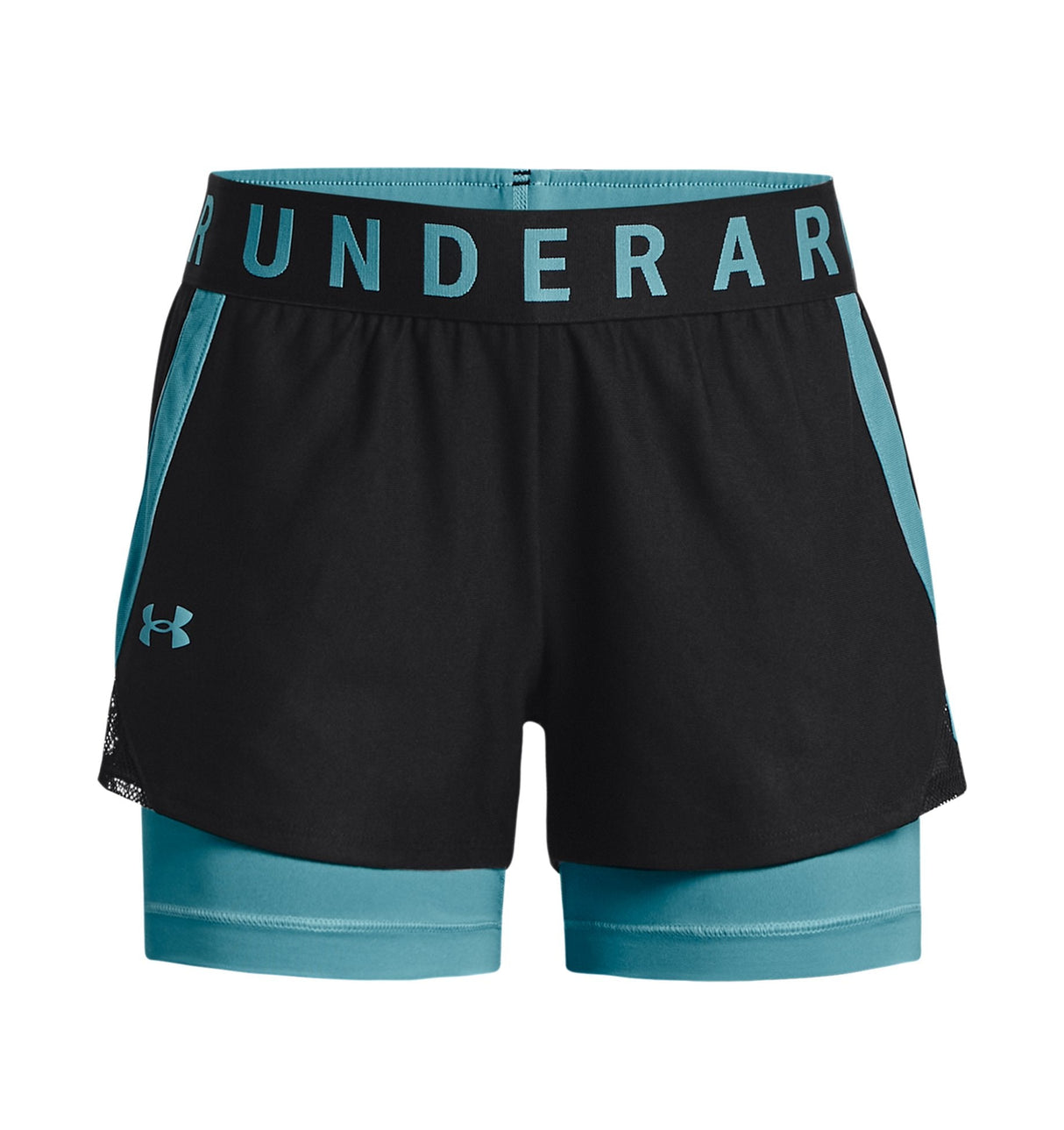 Under Armour Womens Play Up 2-in-1 Shorts - Sweat Wicking and Quick Drying
