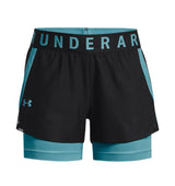 Under Armour Womens Play Up 2-in-1 Shorts - Sweat Wicking and Quick Drying