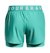 Under Armour Womens Play Up 2-in-1 Shorts - Sweat Wicking and Quick Drying
