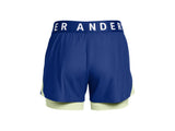 Under Armour Womens Play Up 2-in-1 Shorts - Sweat Wicking and Quick Drying