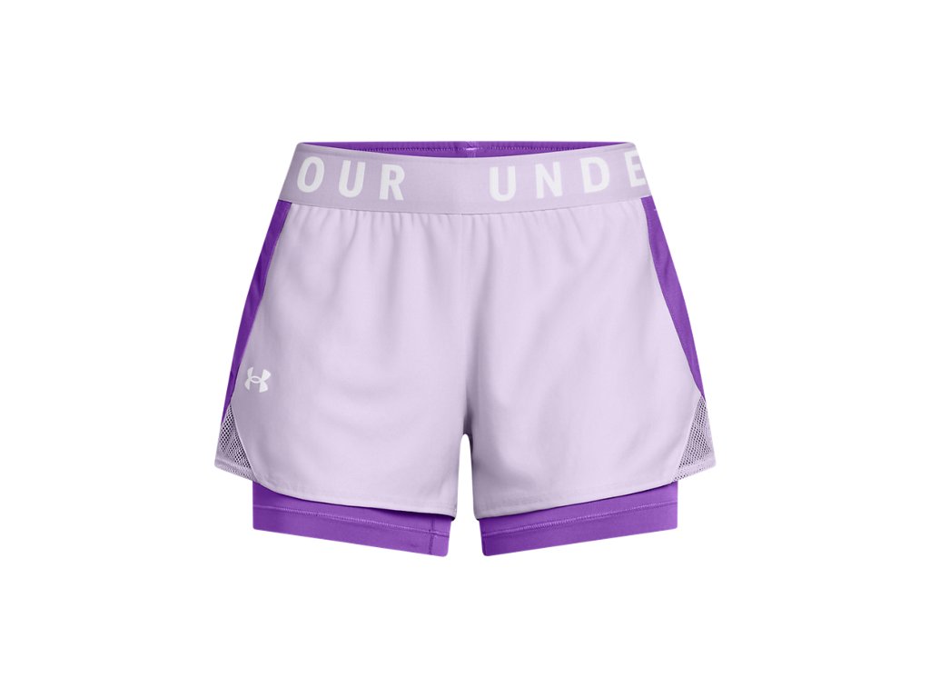 Under Armour Womens Play Up 2-in-1 Shorts - Sweat Wicking and Quick Drying