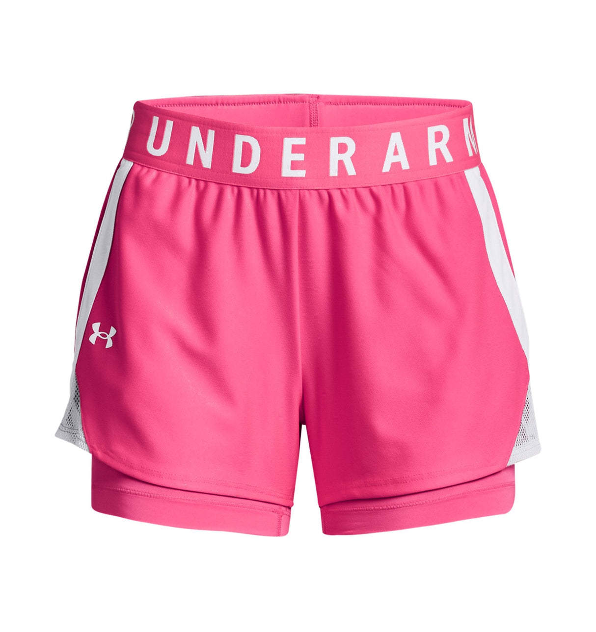Under Armour Womens Play Up 2-in-1 Shorts - Sweat Wicking and Quick Drying