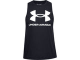Under Armour Womens Rival Tank Top - Quick-Drying Cotton Blend
