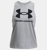 Under Armour Womens Rival Tank Top - Quick-Drying Cotton Blend