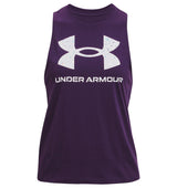Under Armour Womens Rival Tank Top - Quick-Drying Cotton Blend
