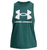 Under Armour Womens Rival Tank Top - Quick-Drying Cotton Blend