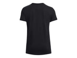 Under Armour Womens Rival Logo Short Sleeve T-Shirt - Quick-Drying Cotton Blend