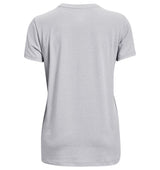 Under Armour Womens Rival Logo Short Sleeve T-Shirt - Quick-Drying Cotton Blend