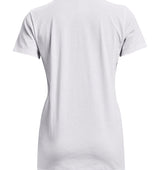 Under Armour Womens Rival Logo Short Sleeve T-Shirt - Quick-Drying Cotton Blend