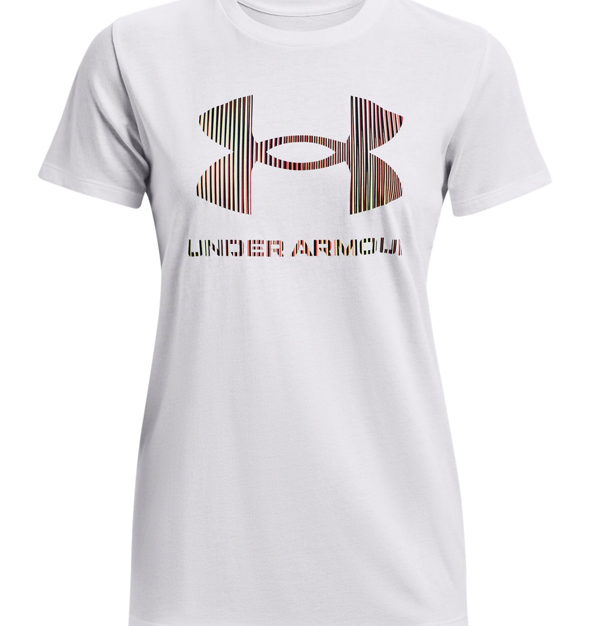 Under Armour Womens Rival Logo Short Sleeve T-Shirt - Quick-Drying Cotton Blend