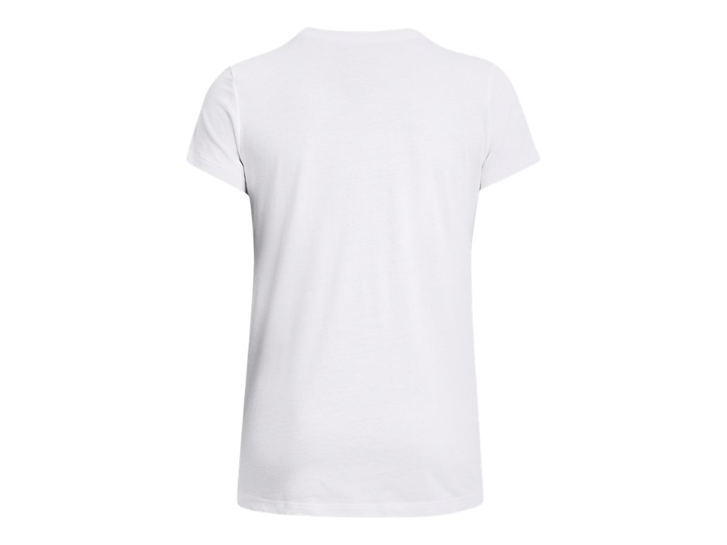 Under Armour Womens Rival Logo Short Sleeve T-Shirt - Quick-Drying Cotton Blend