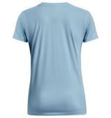 Under Armour Womens Rival Logo Short Sleeve T-Shirt - Quick-Drying Cotton Blend