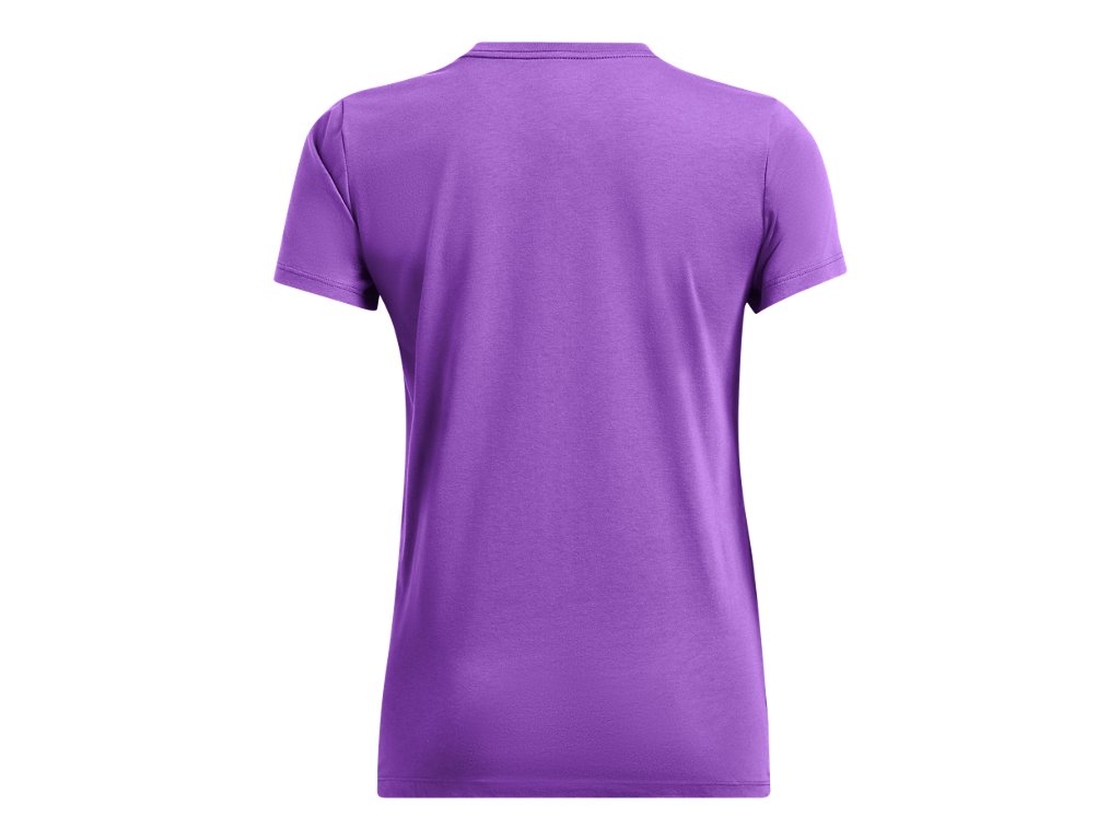 Under Armour Womens Rival Logo Short Sleeve T-Shirt - Quick-Drying Cotton Blend