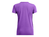 Under Armour Womens Rival Logo Short Sleeve T-Shirt - Quick-Drying Cotton Blend