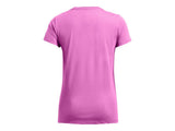 Under Armour Womens Rival Logo Short Sleeve T-Shirt - Quick-Drying Cotton Blend